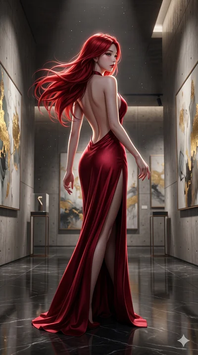 score_9, masterpiece, best quality, ultra-detailed, highly detailed CG unity 8k render, an incredibly beautiful Korean anime girl. Dynamic low angle shot filling the frame. She has an absolutely perfect 8-heads proportion, an exceptionally tall femal