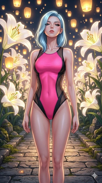 score_9, masterpiece, best quality, ultra-detailed, high-budget anime keyframe, editorial fashion photography, tasteful artistic composition, Korean woman. cowboy shot from the thighs up, character and outfit filling the frame for maximum editorial p