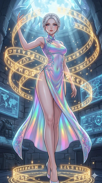 score_9, masterpiece, best quality, ultra-detailed, High-budget Anime Keyframe, vibrant colors, fluid line-art, expressive lighting, cinematic composition, Ufotable-style visual effects, top-tier animation quality, Japanese woman with delicate and el