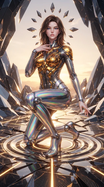 score_9, masterpiece, best quality, ultra-detailed, high-budget anime keyframe, editorial fashion photography, tasteful artistic composition, Korean woman. low angle full-body shot from head to toe showing her feet, filling the entire 9:16 vertical f
