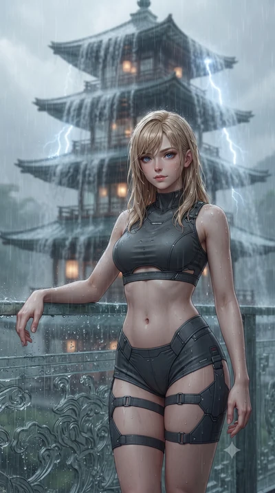 score_9, masterpiece, best quality, ultra-detailed, high-budget anime keyframe, editorial fashion photography, tasteful artistic composition, Caucasian woman, strictly human ears. close-up cowboy shot from the waist and thighs up, the character domin