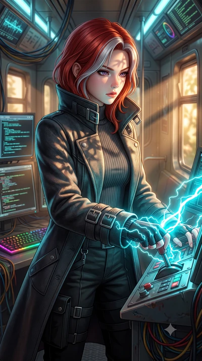 score_9, masterpiece, best quality, ultra-detailed, high-budget anime keyframe, editorial fashion photography, tasteful artistic composition, Caucasian woman, strictly human ears. close-up cowboy shot from the waist and thighs up, the character domin