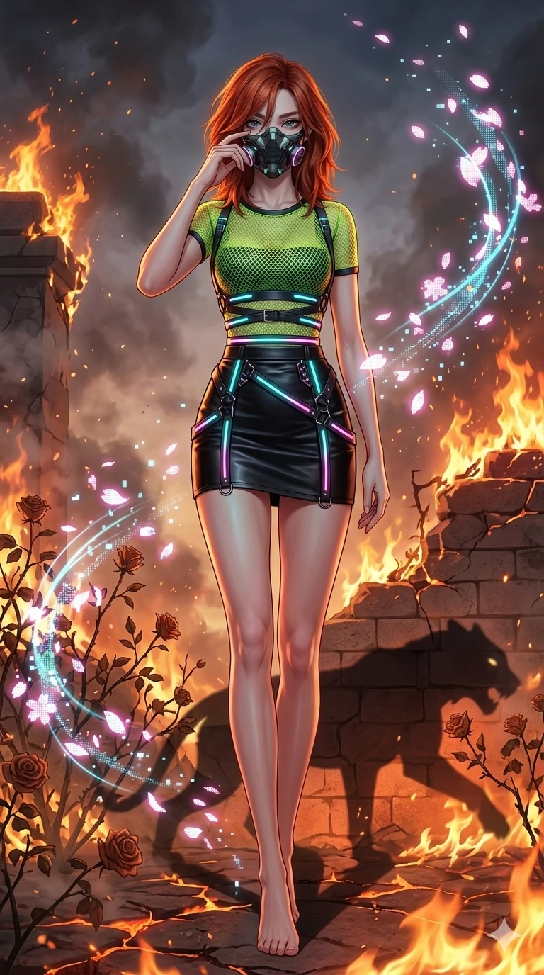 score_9, masterpiece, best quality, ultra-detailed, Set A: High-budget Anime Keyframe, Japanese woman in a cinematic setting. Cinematic lighting, vibrant colors, dramatic shadows, 2k, ultra detail, master piece, 9:16 ratio. Image Identifier: image_91.jpg