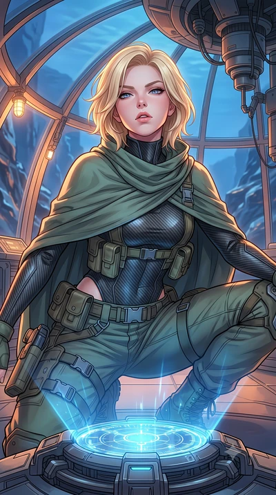 score_9, masterpiece, best quality, ultra-detailed, high-budget anime keyframe, editorial fashion photography, tasteful artistic composition, Caucasian woman. close-up cowboy shot from the waist and thighs up, the character dominates the composition,