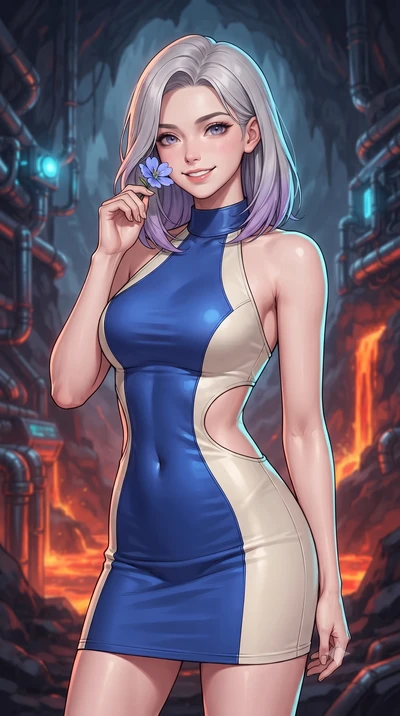 score_9, masterpiece, best quality, ultra-detailed, high-budget anime keyframe, editorial fashion photography, tasteful artistic composition, gorgeous anime illustration, with clean line-art, distinct ink outlines, and high-contrast stereoscopic dept