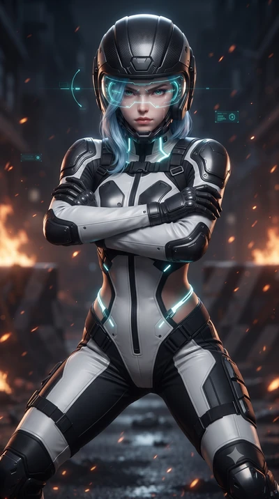 score_9, masterpiece, best quality, ultra-detailed, high-budget anime keyframe, editorial fashion photography, tasteful artistic composition, Korean woman. close-up cowboy shot from the waist and thighs up, the character dominates the composition, fi