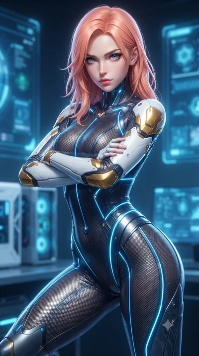 score_9, masterpiece, best quality, ultra-detailed, high-budget anime keyframe, editorial fashion photography, tasteful artistic composition, Japanese woman. close-up cowboy shot from the waist and thighs up, the character dominates the composition, 