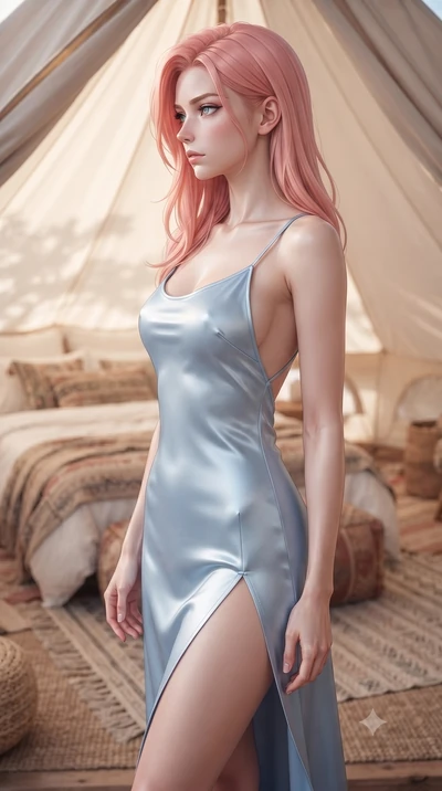 score_9, masterpiece, best quality, ultra-detailed, high-budget anime keyframe, editorial fashion photography, tasteful artistic composition, Japanese woman. close-up cowboy shot from the waist and thighs up, the character dominates the composition, 
