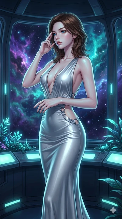 score_9, masterpiece, best quality, ultra-detailed, high-budget anime keyframe, editorial fashion photography, tasteful artistic composition, Korean woman. cowboy shot from the thighs up, character and outfit filling the frame for maximum editorial p