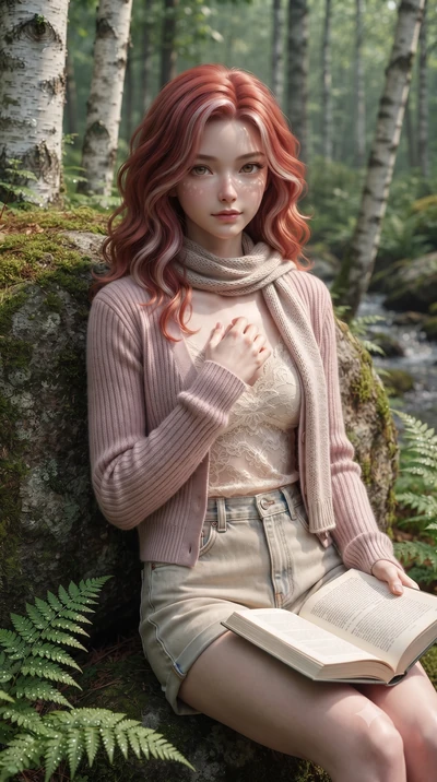 score_9, masterpiece, best quality, ultra-detailed, high-budget anime keyframe, editorial fashion photography, tasteful artistic composition, Caucasian woman. close-up cowboy shot from the waist and thighs up, the character dominates the composition,