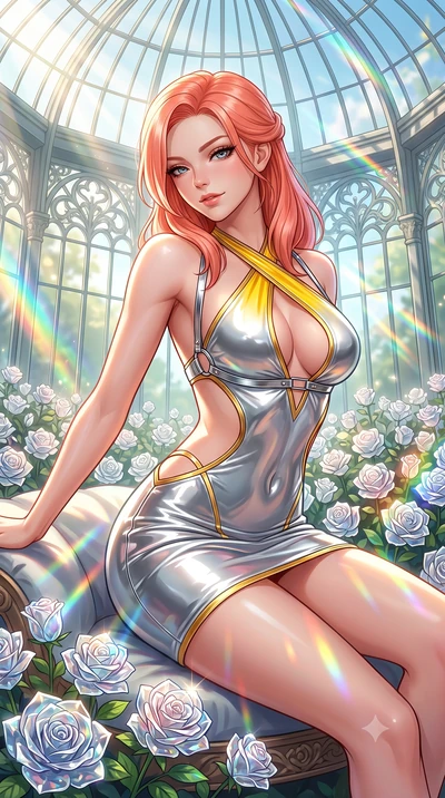 score_9, masterpiece, best quality, ultra-detailed, high-budget anime keyframe, semi-realistic 3D game render, editorial fashion photography, tasteful artistic composition, Japanese woman. close-up cowboy shot from the waist and thighs up, the charac