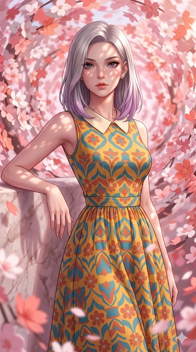 score_9, masterpiece, best quality, ultra-detailed, high-budget anime keyframe, editorial fashion photography, tasteful artistic composition, Caucasian woman, strictly human ears. close-up cowboy shot from the waist and thighs up, the character domin