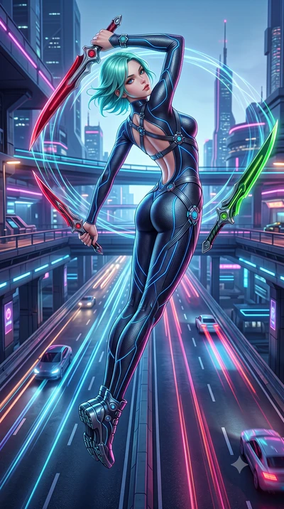 score_9, masterpiece, best quality, ultra-detailed, high-budget anime keyframe, semi-realistic 3D game render, editorial fashion photography, tasteful artistic composition, Japanese woman. low angle full-body shot from head to toe showing her feet, f