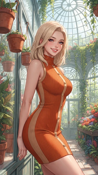 score_9, masterpiece, best quality, ultra-detailed, high-budget anime keyframe, editorial fashion photography, tasteful artistic composition, Caucasian woman. close-up cowboy shot from the waist and thighs up, the character dominates the composition,
