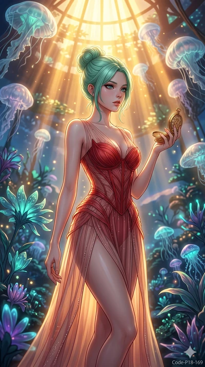 score_9, masterpiece, best quality, ultra-detailed, high-budget anime keyframe, editorial fashion photography, tasteful artistic composition, Japanese woman. cowboy shot from the thighs up, character and outfit filling the frame for maximum editorial