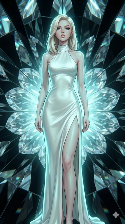 score_9, masterpiece, best quality, ultra-detailed, high-budget anime keyframe, editorial fashion photography, tasteful artistic composition, Caucasian woman, strictly human ears. cowboy shot from the thighs up, character and outfit filling the frame