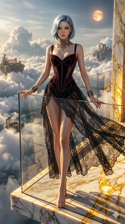 score_9, masterpiece, best quality, ultra-detailed, high-budget anime keyframe, editorial fashion photography, tasteful artistic composition, Korean woman. cowboy shot from the thighs up, character and outfit filling the frame for maximum editorial p