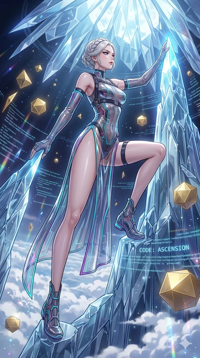 score_9, masterpiece, best quality, ultra-detailed, High-budget Anime Keyframe, vibrant colors, fluid line-art, expressive lighting, cinematic composition, Ufotable-style visual effects, top-tier animation quality, Korean woman with idol-like refined