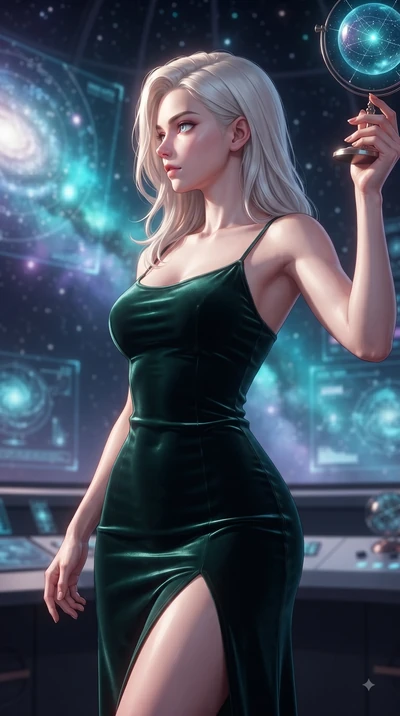 score_9, masterpiece, best quality, ultra-detailed, high-budget anime keyframe, editorial fashion photography, tasteful artistic composition, Caucasian woman woman. close-up cowboy shot from the waist and thighs up, the character dominates the compos