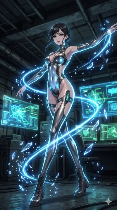 score_9, masterpiece, best quality, ultra-detailed, High-budget Anime Keyframe, vibrant colors, fluid line-art, expressive lighting, cinematic composition, Ufotable-style visual effects, top-tier animation quality, Japanese woman with delicate and el