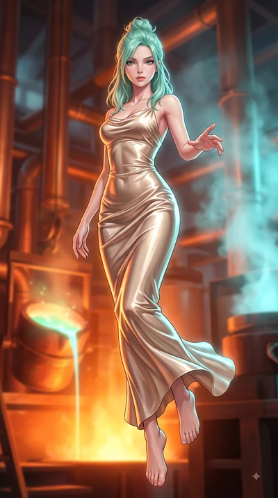 score_9, masterpiece, best quality, ultra-detailed, high-budget anime keyframe, editorial fashion photography, tasteful artistic composition, Japanese woman woman. low angle full-body shot from head to toe showing her feet, filling the entire 9:16 ve