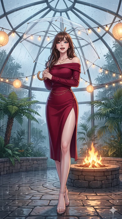 score_9, masterpiece, best quality, ultra-detailed, high-budget anime keyframe, vibrant anime aesthetic, Korean woman. low angle full-body shot from head to toe showing her feet, filling the entire 9:16 vertical frame with her statuesque presence, st