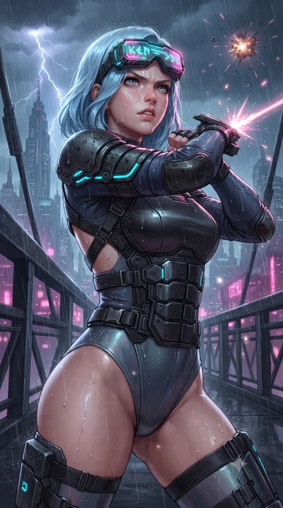 score_9, masterpiece, best quality, ultra-detailed, high-budget anime keyframe, editorial fashion photography, tasteful artistic composition, Korean woman. close-up cowboy shot from the waist and thighs up, the character dominates the composition, fi