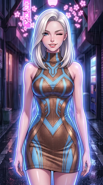 score_9, masterpiece, best quality, ultra-detailed, high-budget anime keyframe, editorial fashion photography, tasteful artistic composition, gorgeous anime illustration, with clean line-art, distinct ink outlines, and high-contrast stereoscopic dept