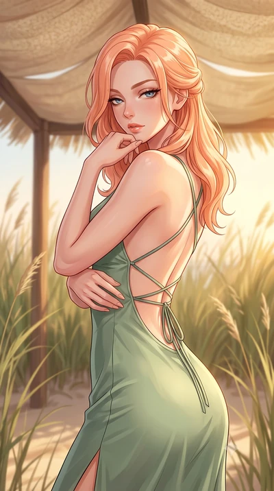 score_9, masterpiece, best quality, ultra-detailed, high-budget anime keyframe, tasteful artistic composition, Japanese woman. close-up cowboy shot from the waist and thighs up, the character dominates the composition, filling the frame with her larg