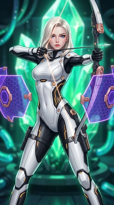 score_9, masterpiece, best quality, ultra-detailed, high-budget anime keyframe, semi-realistic 3D game render, editorial fashion photography, tasteful artistic composition, Caucasian woman. close-up cowboy shot from the waist and thighs up, the chara
