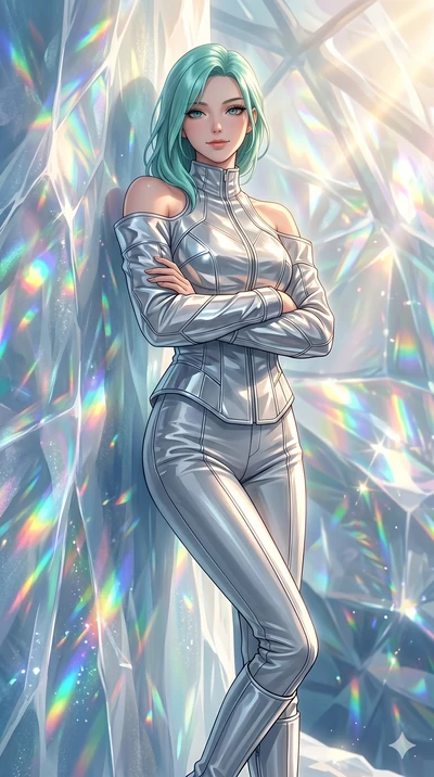 score_9, masterpiece, best quality, ultra-detailed, high-budget anime keyframe, editorial fashion photography, tasteful artistic composition, Japanese woman. cowboy shot from the thighs up, character and outfit filling the frame for maximum editorial