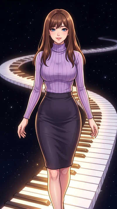 score_9, masterpiece, best quality, ultra-detailed, high-budget anime keyframe, editorial fashion photography, tasteful artistic composition, gorgeous anime illustration, with clean line-art, distinct ink outlines, and high-contrast stereoscopic dept
