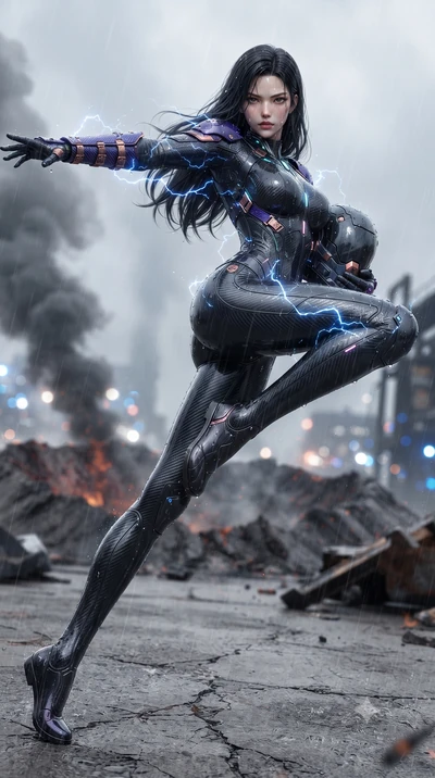 score_9, masterpiece, best quality, ultra-detailed, high-budget anime keyframe, editorial fashion photography, tasteful artistic composition, Korean woman. low angle full-body shot from head to toe showing her feet, filling the entire 9:16 vertical f