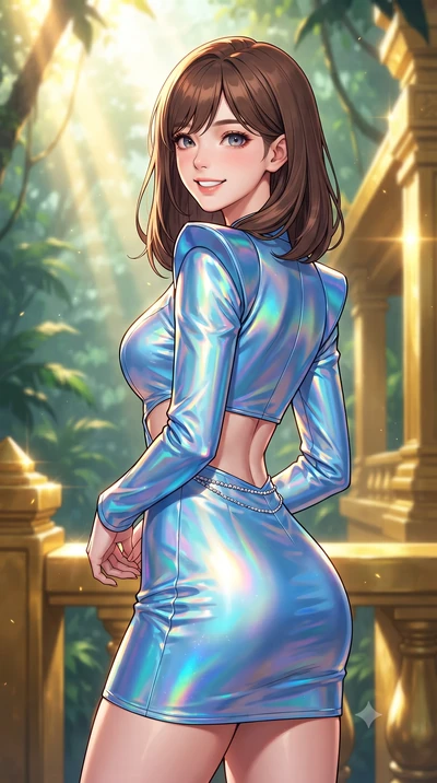 score_9, masterpiece, best quality, ultra-detailed, high-budget anime keyframe, editorial fashion photography, tasteful artistic composition, gorgeous anime illustration, with clean line-art, distinct ink outlines, and high-contrast stereoscopic dept