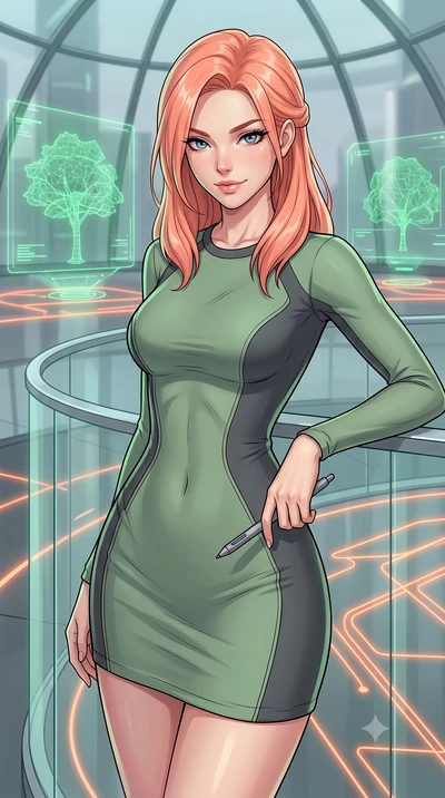 score_9, masterpiece, best quality, ultra-detailed, high-budget anime keyframe, editorial fashion photography, tasteful artistic composition, gorgeous anime illustration, with clean line-art, distinct ink outlines, and high-contrast stereoscopic dept