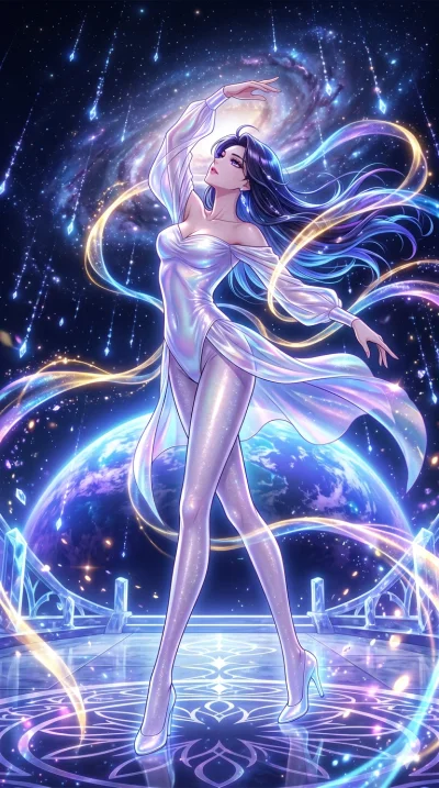 score_9, masterpiece, best quality, ultra-detailed, High-budget Anime Keyframe, vibrant colors, fluid line-art, expressive lighting, cinematic composition, Ufotable-style visual effects, top-tier animation quality, Japanese woman with delicate and el