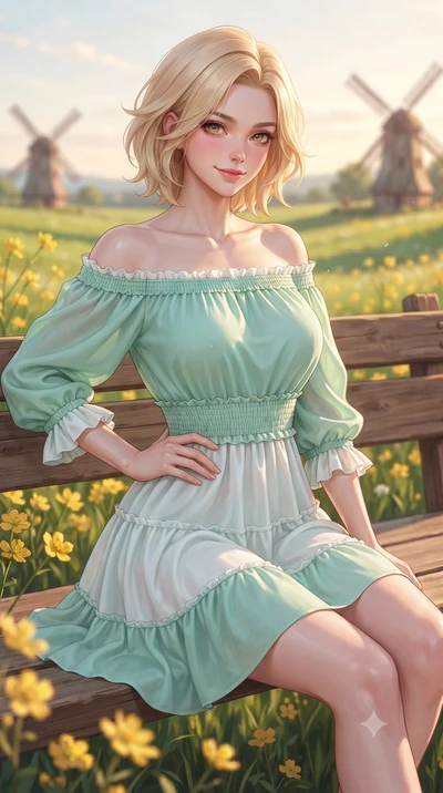 score_9, masterpiece, best quality, ultra-detailed, high-budget anime keyframe, editorial fashion photography, tasteful artistic composition, Caucasian woman. close-up cowboy shot from the waist and thighs up, the character dominates the composition,