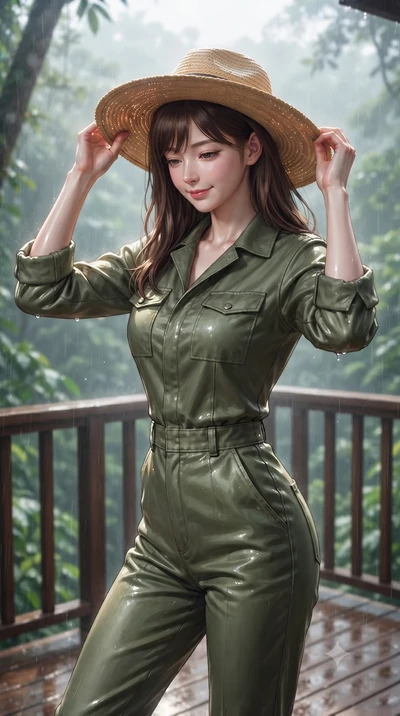 score_9, masterpiece, best quality, ultra-detailed, high-budget anime keyframe, editorial fashion photography, tasteful artistic composition, Korean woman woman. close-up cowboy shot from the waist and thighs up, the character dominates the compositi