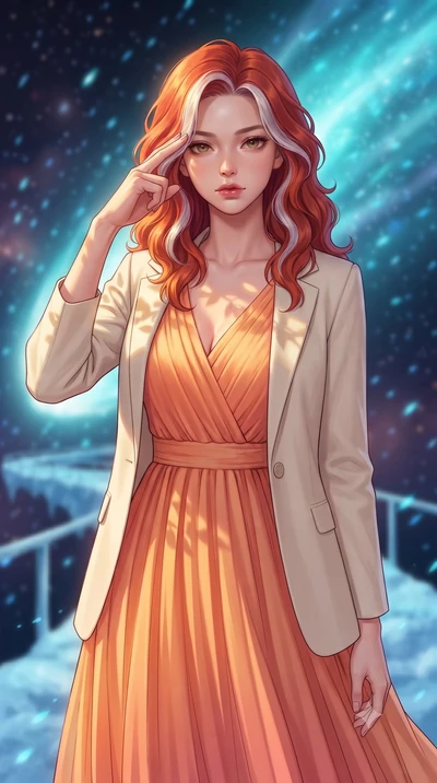 score_9, masterpiece, best quality, ultra-detailed, high-budget anime keyframe, gorgeous anime illustration, with clean line-art, distinct ink outlines, and high-contrast stereoscopic depth, Caucasian woman, strictly human ears. close-up cowboy shot 