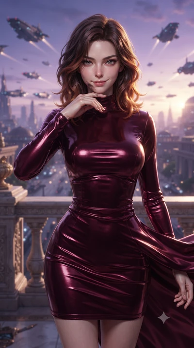 score_9, masterpiece, best quality, ultra-detailed, high-budget anime keyframe, editorial fashion photography, tasteful artistic composition, realistic cosplay photography, Korean woman. close-up cowboy shot from the waist and thighs up, the characte
