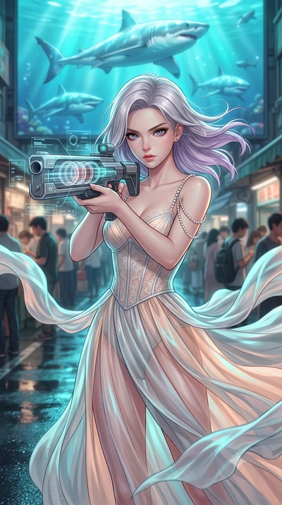 score_9, masterpiece, best quality, ultra-detailed, high-budget anime keyframe, editorial fashion photography, tasteful artistic composition, Caucasian woman, strictly human ears. close-up cowboy shot from the waist and thighs up, the character domin