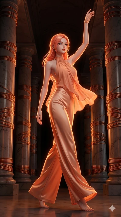 score_9, masterpiece, best quality, ultra-detailed, high-budget anime keyframe, editorial fashion photography, tasteful artistic composition, Japanese woman. low angle full-body shot from head to toe showing her feet, filling the entire 9:16 vertical
