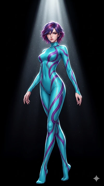 score_9, masterpiece, best quality, ultra-detailed, high-budget anime keyframe, editorial fashion photography, tasteful artistic composition, Korean woman. low angle full-body shot from head to toe showing her feet, filling the entire 9:16 vertical f