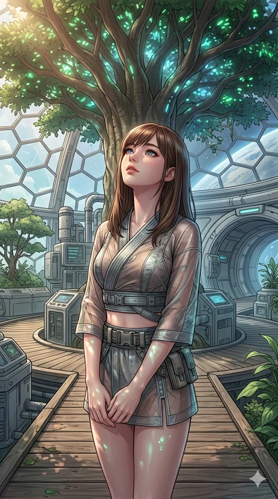 score_9, masterpiece, best quality, ultra-detailed, high-budget anime keyframe, editorial fashion photography, tasteful artistic composition, Korean woman. Upper body close-up from the thighs up, character filling the screen for maximum presence. Ins