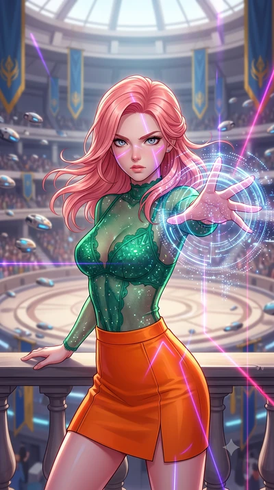 score_9, masterpiece, best quality, ultra-detailed, high-budget anime keyframe, editorial fashion photography, tasteful artistic composition, Japanese woman. close-up cowboy shot from the waist and thighs up, the character dominates the composition, 