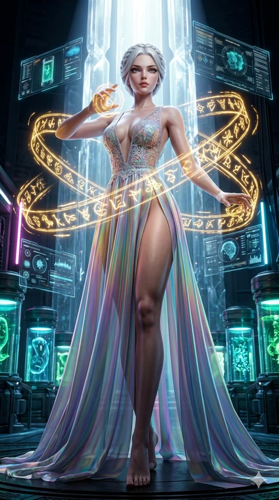 score_9, masterpiece, best quality, ultra-detailed, Photorealistic 8k CG, masterpiece, hyper-realistic SSS skin texture, cinematic ray-tracing, every pore and strand of hair rendered with extreme precision, 8k resolution, Korean woman with idol-like 