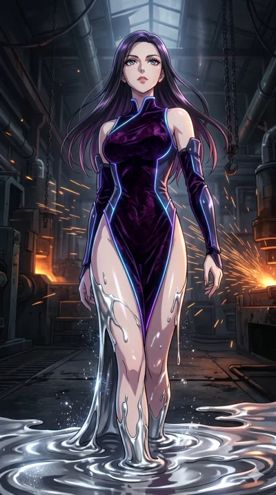 score_9, masterpiece, best quality, ultra-detailed, High-budget Anime Keyframe, vibrant colors, fluid line-art, expressive lighting, cinematic composition, Ufotable-style visual effects, top-tier animation quality, Japanese woman with delicate and el
