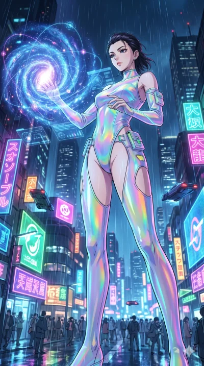 score_9, masterpiece, best quality, ultra-detailed, High-budget Anime Keyframe, vibrant colors, fluid line-art, expressive lighting, cinematic composition, Ufotable-style visual effects, top-tier animation quality, Japanese woman with delicate and el