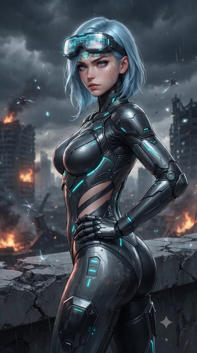 score_9, masterpiece, best quality, ultra-detailed, high-budget anime keyframe, editorial fashion photography, tasteful artistic composition, Korean woman. close-up cowboy shot from the waist and thighs up, the character dominates the composition, fi