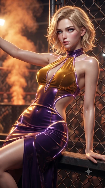 score_9, masterpiece, best quality, ultra-detailed, high-budget anime keyframe, editorial fashion photography, tasteful artistic composition, Caucasian woman. close-up cowboy shot from the waist and thighs up, the character dominates the composition,